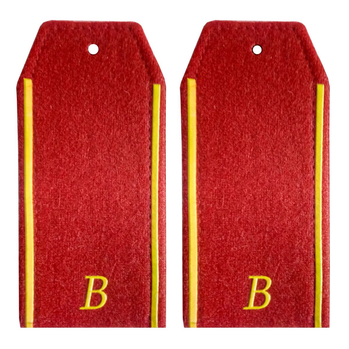 Погоны воспитанника "В" красные (сукно)