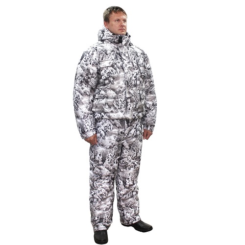 Костюм зимний HUNTER цв.Белый Лес 2